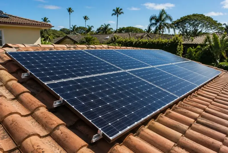 Installation de panneaux solaires à la Balme-les-Grottes